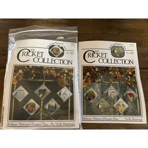 The Cross-Eyed Cricket Collection Cross Stitch Kits #286 & #287 Brand New!